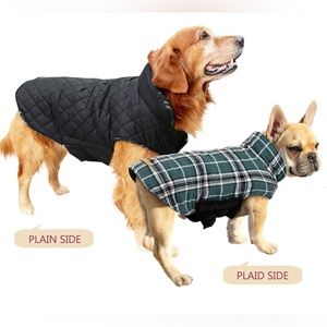 NWT Kuoser Reversable warm cozy vest for dog🐕